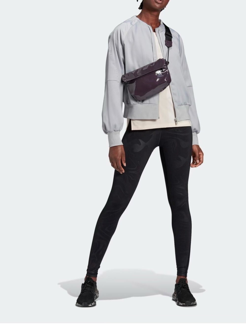 Adidas Women's Glam On Bomber Jacket
